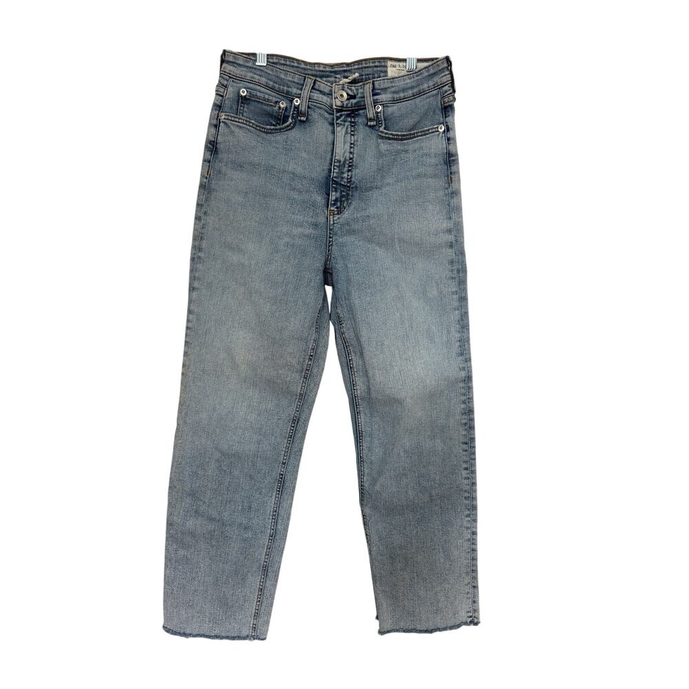 Rag & Bone Jane Super High Rise Ankle Cigarette Jeans Size 28 Color Dakota